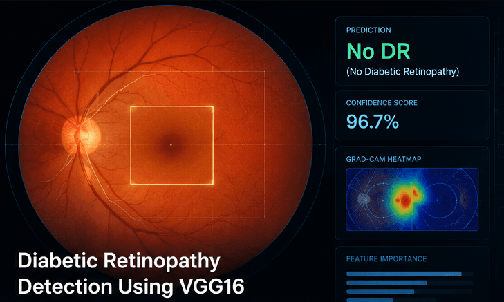 Diabetic Retinopathy Detection Using VGG16