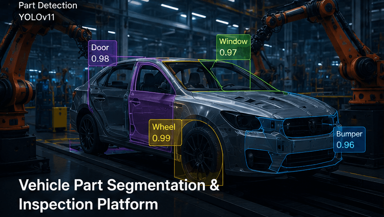 Vehicle Part Segmentation & Inspection Platform